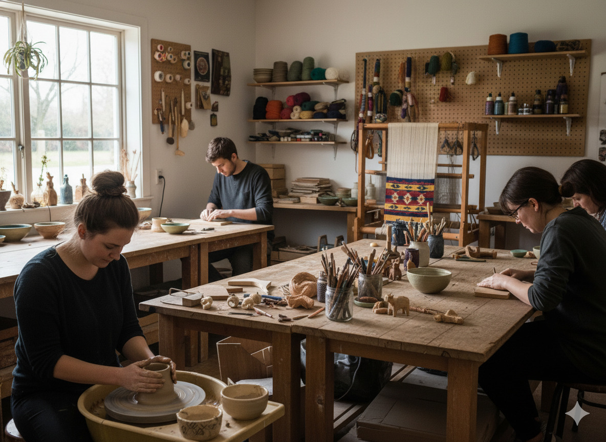 Ambachtelijke werkplaats